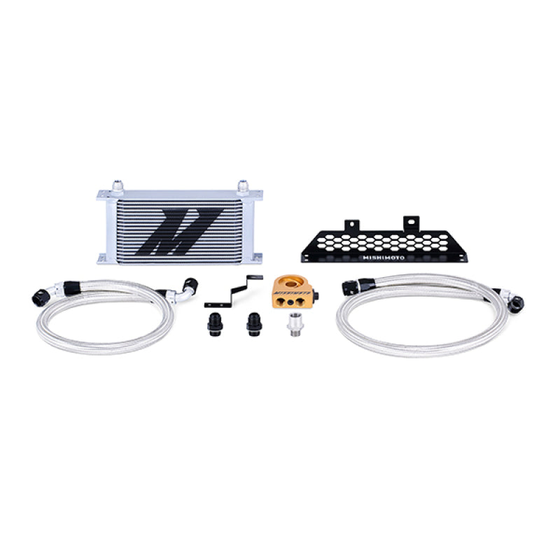 Mishimoto 13+ Ford Focus ST Thermostatic Oil Cooler Kit - Silver - DTX Performance