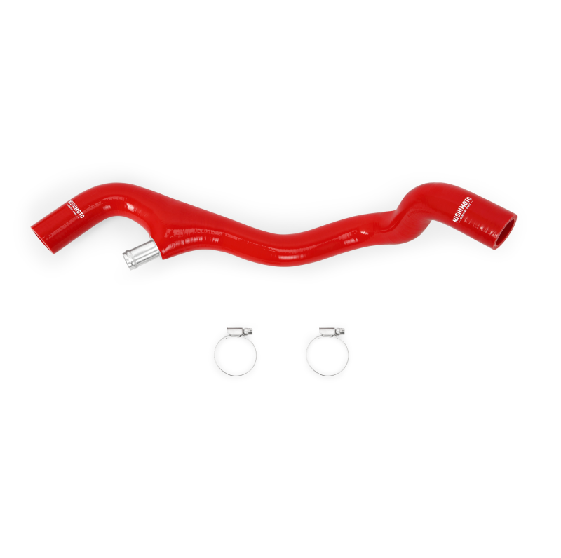 Mishimoto 05-07 Ford F-250/F-350 6.0L Powerstroke Lower Overflow Red Silicone Hose Kit - DTX Performance