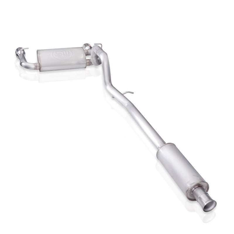 Stainless Works 2018+ Jeep Wrangler JL 304SS Factory Connect 2.5in Cat Back Exhaust System - DTX Performance