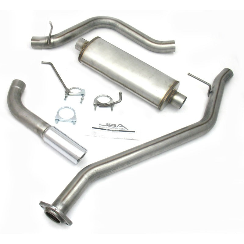 JBA 99-06 Chevrolet Silverado1500 Ext Cab Short Bed 4.3-5.3L 409SS Single Cat-Back Exhaust - DTX Performance