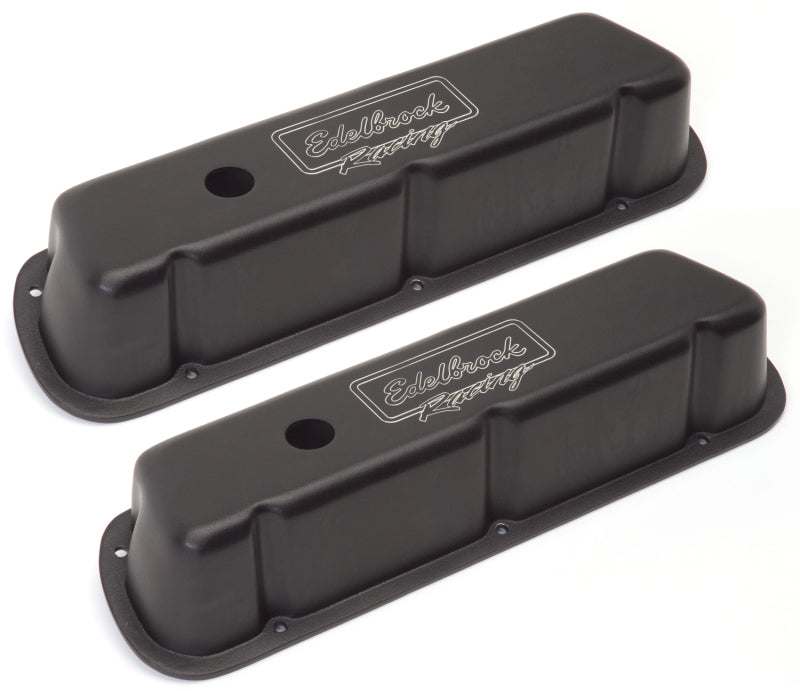 Edelbrock Valve Cover Victor Series Ford 289-302-351W CI V8 Low Black - DTX Performance