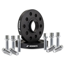 Load image into Gallery viewer, Mishimoto Wheel Spacers - 5x112 - 57.1 - 20 - M14 - Black - DTX Performance