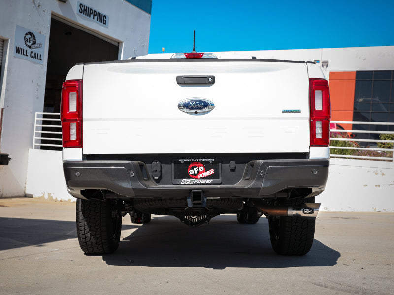 aFe Apollo GT Series 3in 409 SS Axle-Back Exhaust 2019 Ford Ranger 2.3L w/ Polished Tips - DTX Performance