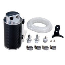 Load image into Gallery viewer, Mishimoto Carbon Fiber Oil Catch Can 10mm Fittings - DTX Performance