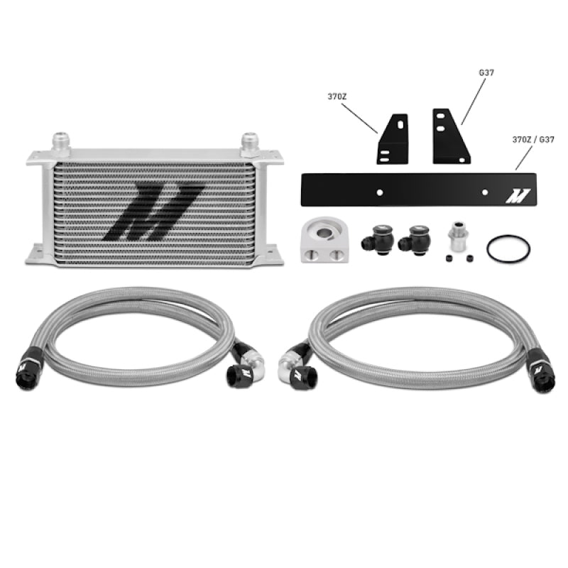 Mishimoto 09+ Nissan 370Z / 08+ Infiniti G37 (Coupe Only) Oil Cooler Kit - DTX Performance