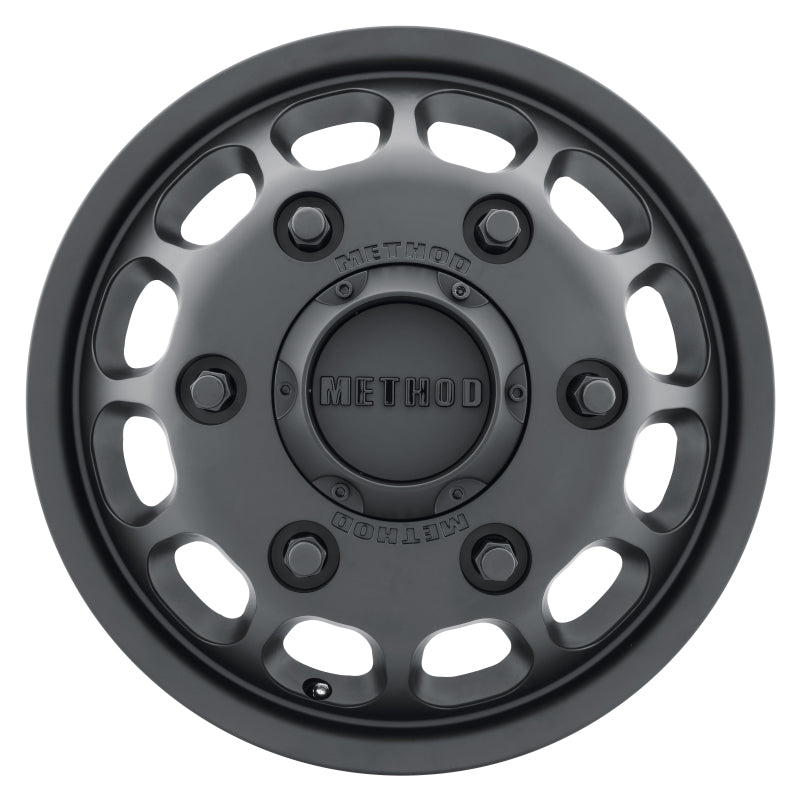 Method MR901 - FRONT 16x5.5 +117mm Offset 6x205 161.04mm CB Matte Black Wheel - DTX Performance