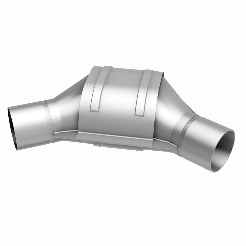 MagnaFlow Conv Univ 2.25inch Angled Inlet/Outlet - DTX Performance