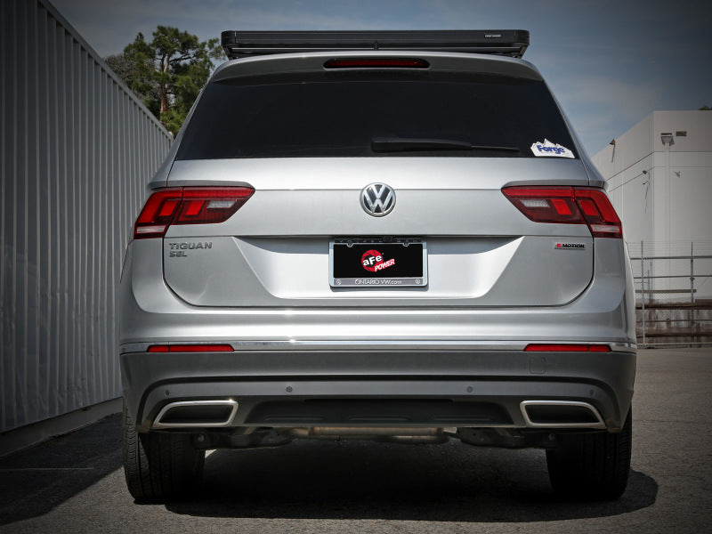 aFe MACH Force-Xp 3in - 2 1/2in SS Cat Back Exhaust System VW Tiguan 18-22 2.0- 110in Wheelbase - DTX Performance