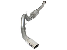 Load image into Gallery viewer, aFe Atlas Exhausts 4in Cat-Back Aluminized Steel Exhaust 2015 Ford F-150 V6 3.5L (tt) Polished Tip - DTX Performance