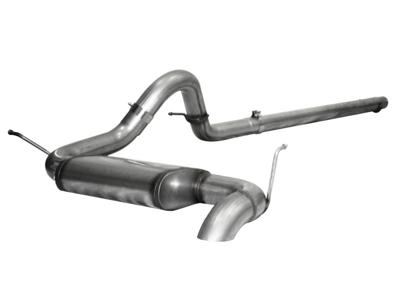 aFe MACHForce XP Exhausts Cat-Back SS-409 EXH CB Jeep Wrangler JK 07-11 V6-3.8L HT - DTX Performance