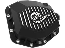 Load image into Gallery viewer, aFe Street Series Rear Differential Cover Black w/Machined Fins 20+ Jeep Gladiator JT (Dana M220) - DTX Performance