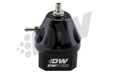 Load image into Gallery viewer, DeatschWerks DWR1000 Adjustable Fuel Pressure Regulator - Black - DTX Performance