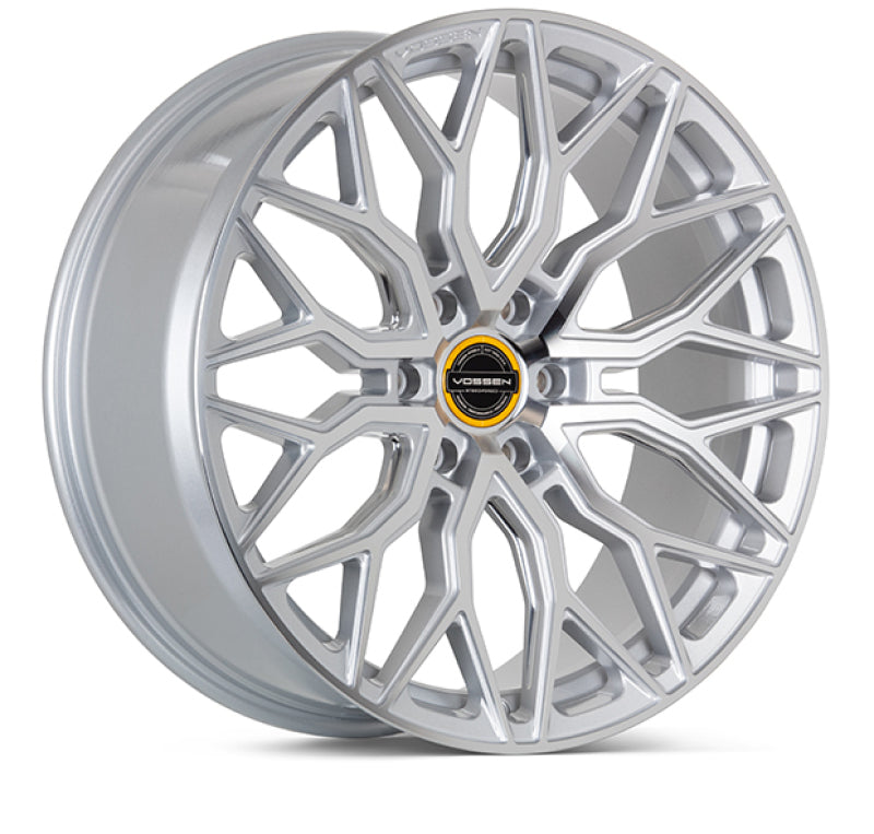 Vossen HF6-3 24x10 / 6x135 / ET25 / Deep Face / 87.1 - Silver Polished Wheel - DTX Performance