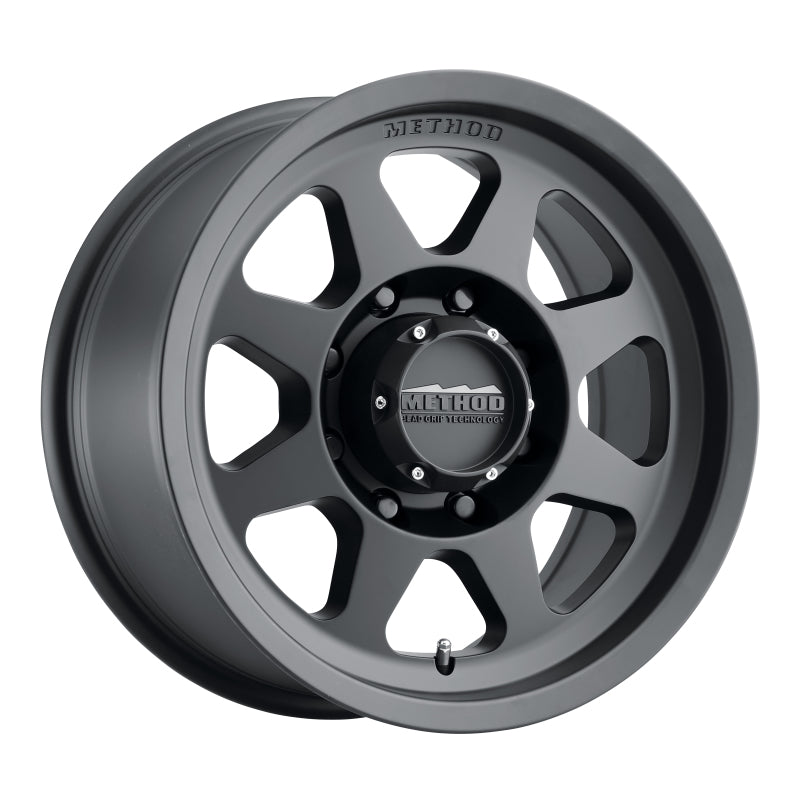 Method MR701 17x8.5 0mm Offset 8x6.5 130.81mm CB Matte Black Wheel - DTX Performance