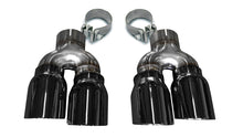 Load image into Gallery viewer, Corsa 16-18 Cadillac ATS 3.6T 4in Inlet / 4in Outlet Twin Black Tip Kit (For Corsa Exhaust Only) - DTX Performance