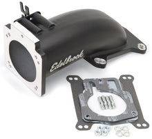 Load image into Gallery viewer, Edelbrock Ultra Low Profile Intake Elbow 90mm Throttle Body to Square-Bore Flange Black Finish - DTX Performance