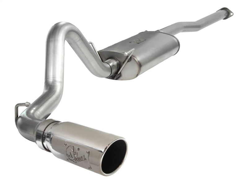 aFe MACHForce XP Exhausts Cat-Back SS-409 EXH CB Toyota Tacoma 05-13 V6-4.0L (Pol Tip) - DTX Performance