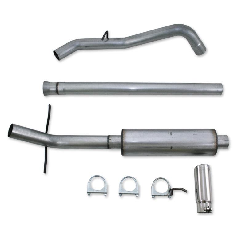 MBRP 11-13 Chevy 1500 Silverado/GMC Sierrai 6.2L V8 3.5in Cat Back Single Side Exhaust AL - DTX Performance