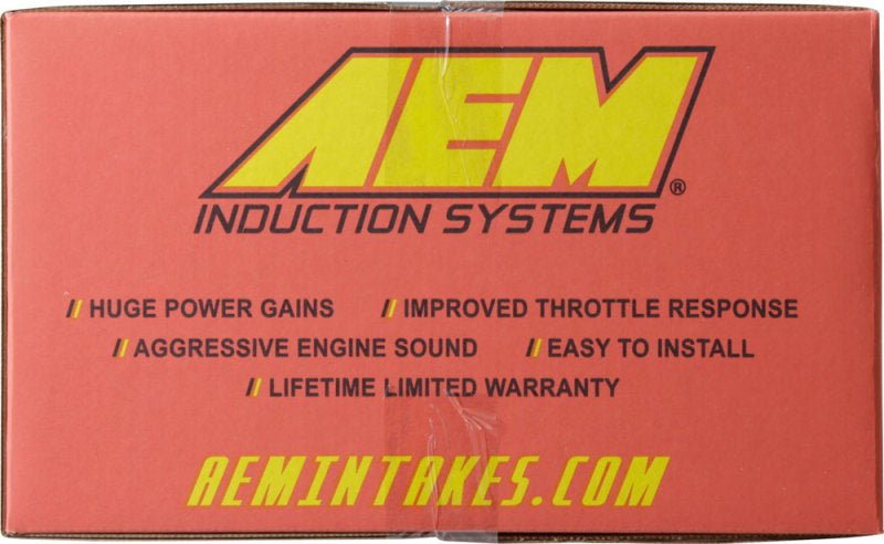 AEM 99-00 Honda Civic Si Red Short Ram Intake - DTX Performance