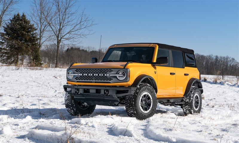 N-Fab 21-22 Ford Bronco 2 Door Predator PRO Step System - Wheel 2 Wheel - Tex. Black - DTX Performance