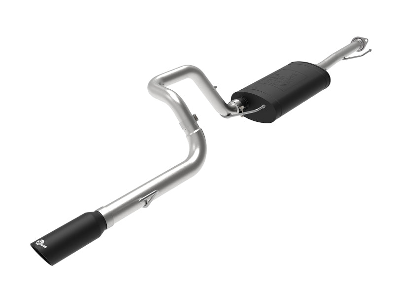 aFe MACHForce XP 2.5in 304-SS Exhaust Cat-Back w/ Black Tip 10-19 Toyota 4Runner V6-4.0L - DTX Performance