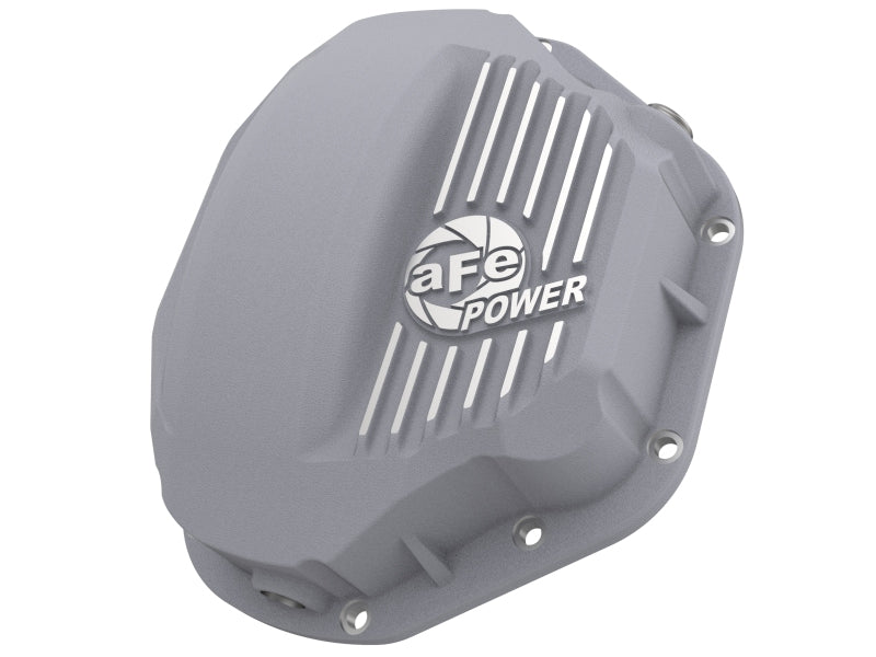 afe Rear Differential Cover (Raw; Street Series); Dodge Diesel Trucks 94-02 L6-5.9L (td) - DTX Performance