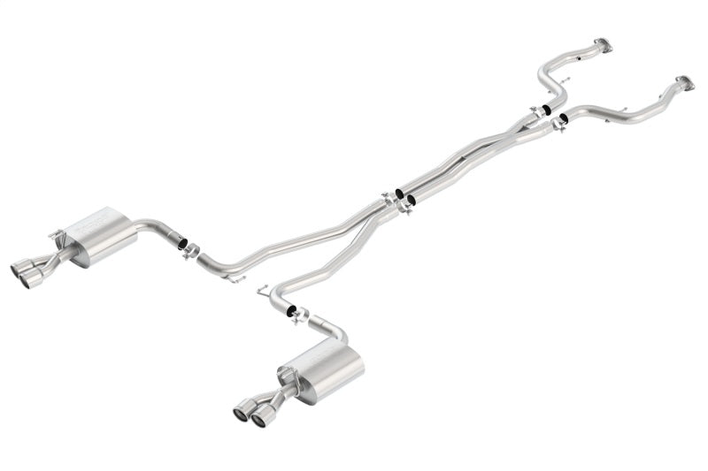 Borla 08-09 Pontiac G8/GT 6.0L 8cyl SS Catback Exhaust w/ X Pipe - DTX Performance