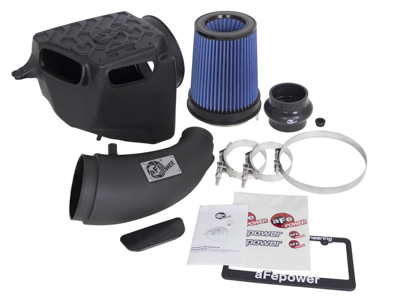 aFe Momentum GT Stage 2 Dry S Intake System 07-11 Jeep Wrangler (JK) V6 3.8L w/ Mechanical Fan - DTX Performance