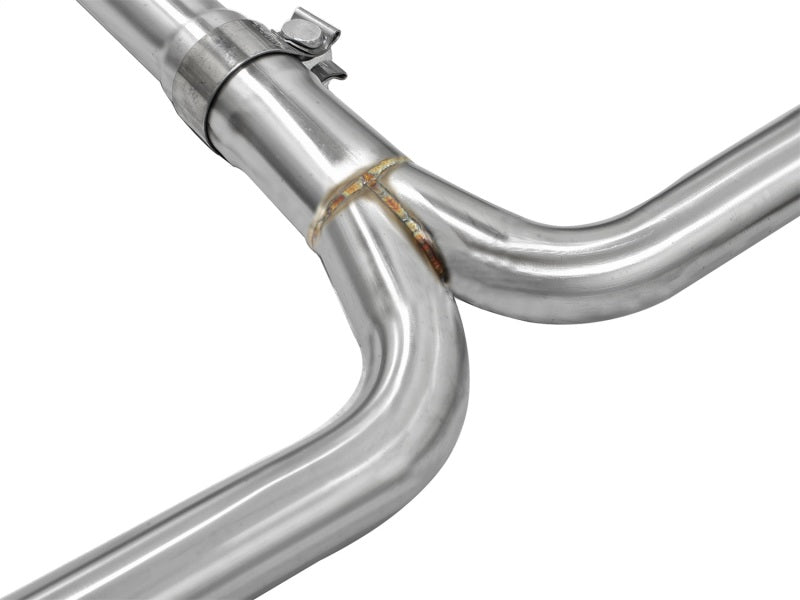 aFe Takeda Exhaust 2.25in to 2in Dia 304SS Cat-Back w/Polished Tips 08-12 Honda Accord Coupe V6 3.5L - DTX Performance