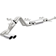 Load image into Gallery viewer, MagnaFlow 14 Toyota Tundra V8 4.6L/5.7L Stainless C/b Exhaust Dual same side pass. rear tire - DTX Performance