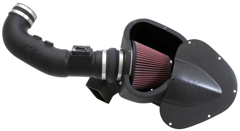 K&N 11-12 Ford Mustang GT 5.0L V8 Aircharger Performance Intake Kit - DTX Performance