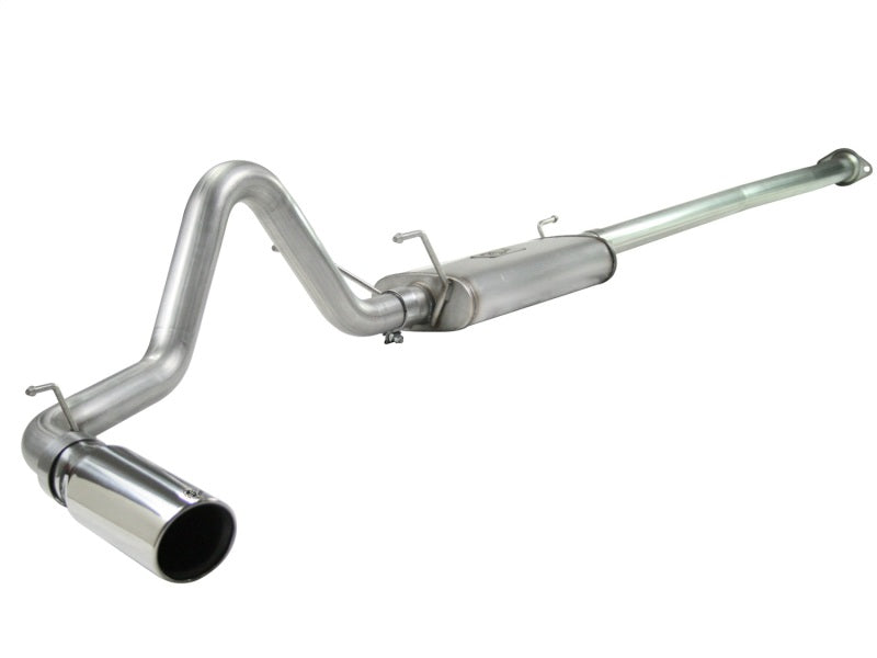 aFe MACH Force XP 2.5in Cat-Back SS Exhaust Syst w/Polished Tip Toyota Tacoma 13-14 4.0L - DTX Performance