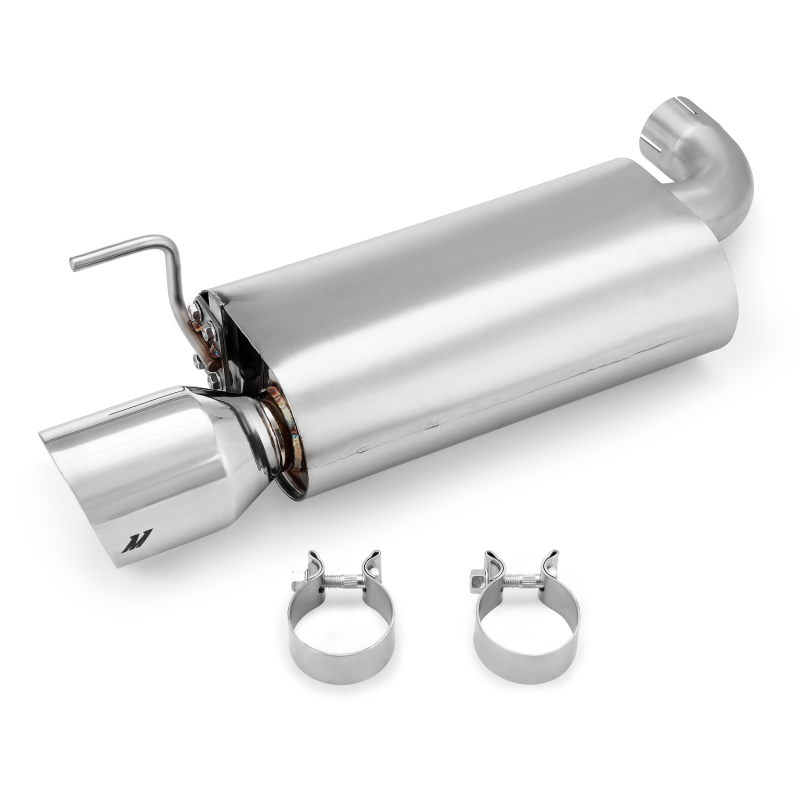 Mishimoto 2015+ Ford Mustang GT Street Axleback Exhaust w/ Polished Tips - DTX Performance