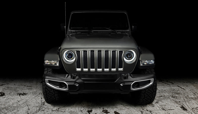 Oracle Jeep JL/Gladiator JT Oculus Switchback Bi-LED Projector Headlights - Amber/White Switchback - DTX Performance