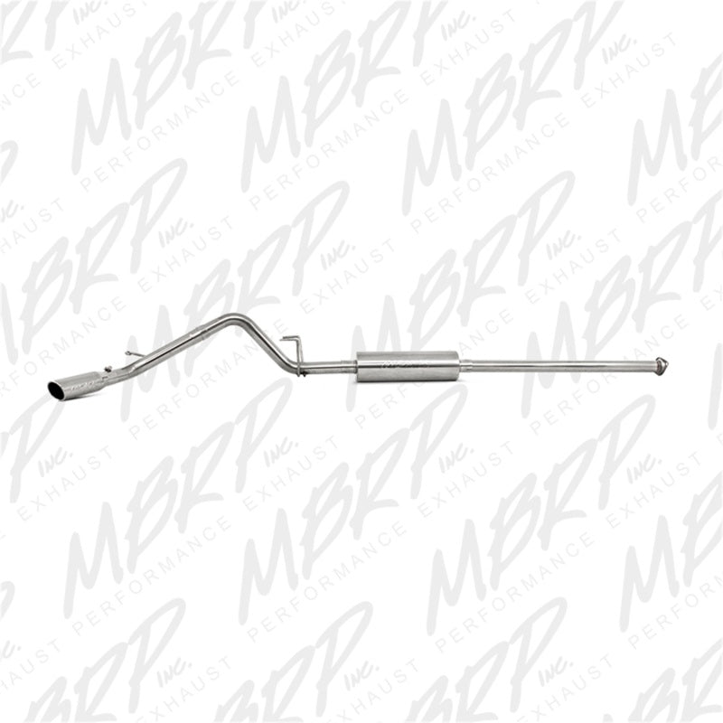 MBRP 05-13 Toyota Tacoma 4.0L EC/CC Cat Back Single Exit Aluminized Exhaust - DTX Performance