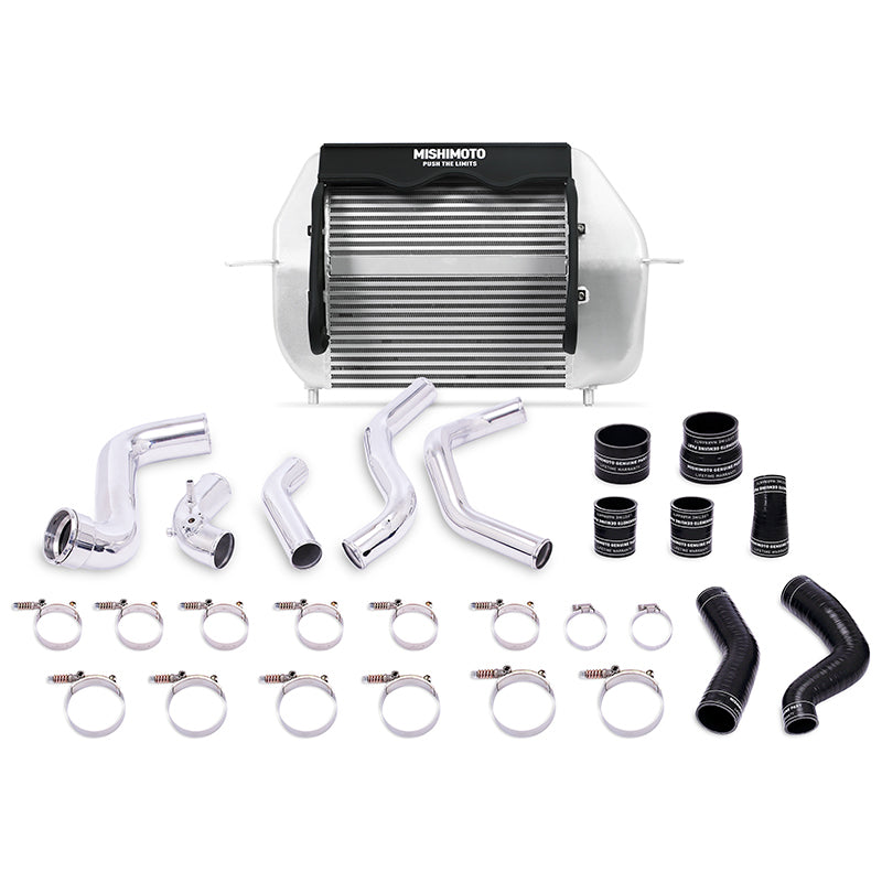 Mishimoto 2011-2014 Ford F-150 EcoBoost Silver Intercooler w/ Polished Pipes - DTX Performance