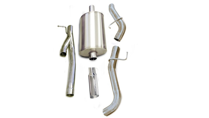 Corsa/dB 05-06 Chevrolet Silverado Crew Cab/Short Bed 1500 6.0L V8 Polished Sport Cat-Back Exhaust - DTX Performance