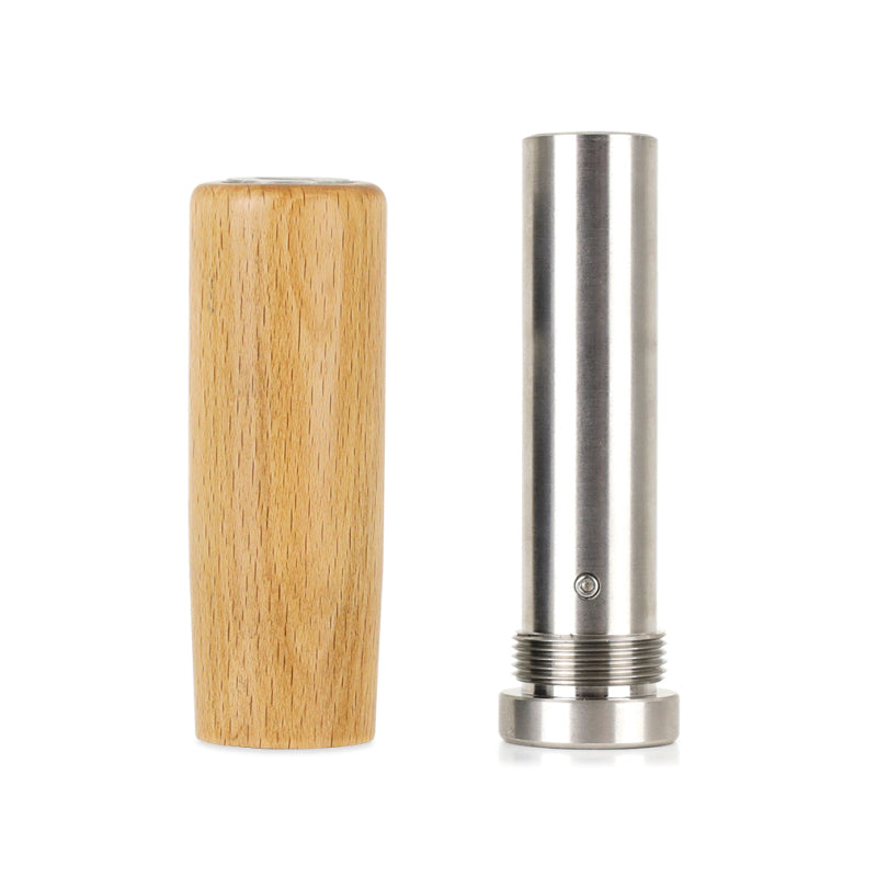 Mishimoto Tall Steel Core Wood Shift Knob - Beech - DTX Performance