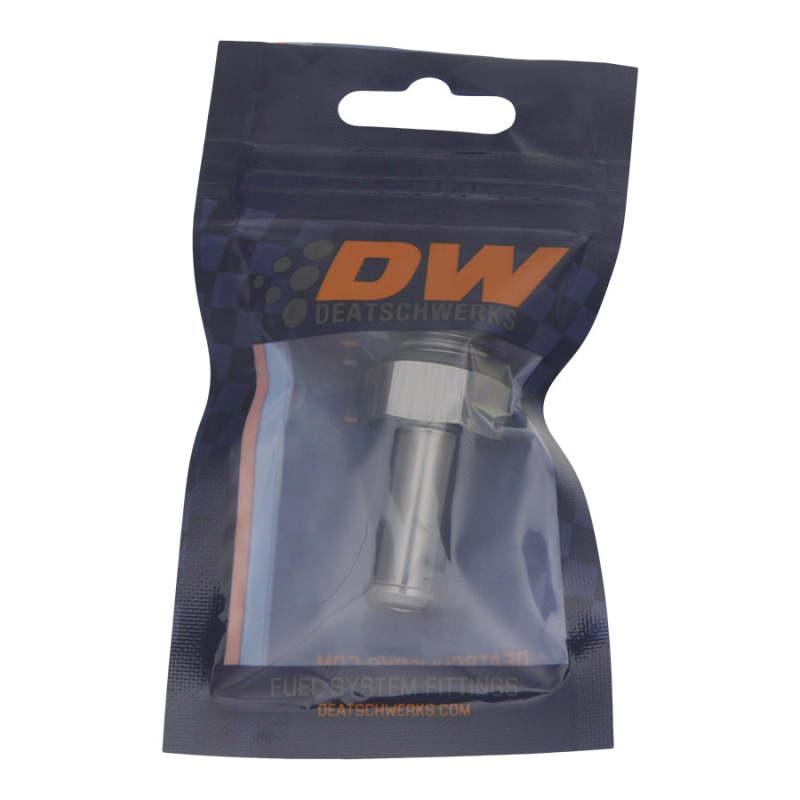 DeatschWerks 6AN ORB Male To 3/8in Barb Fitting (Single Barb - Incl O-Ring) - DTX Performance