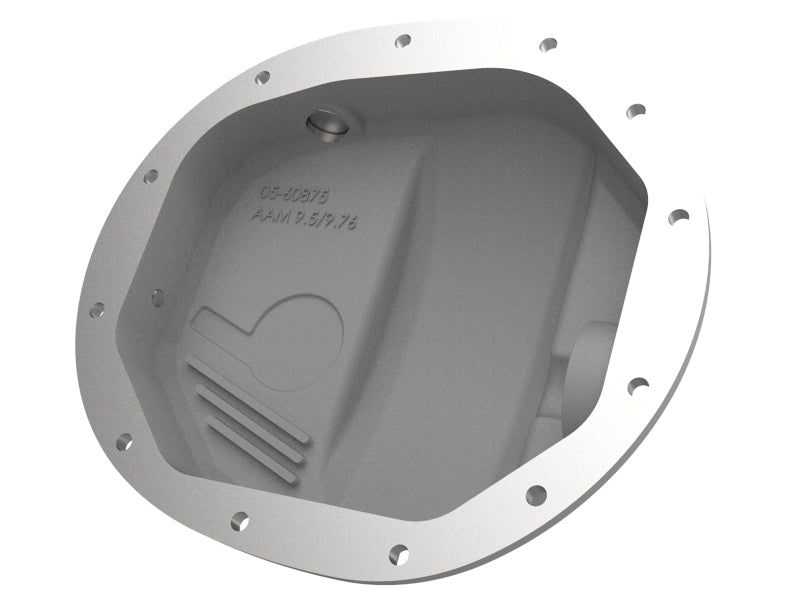 aFe Street Series Rear Differential Cover Raw 14-19 Chevrolet Silverado V8 4.3L / 5.3L / 6.2L - DTX Performance