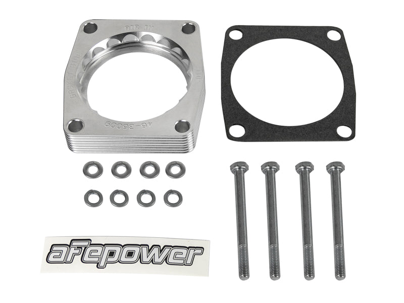 aFe Silver Bullet Throttle Body Spacer TBS 17-19 Nissan Patrol (Y61) I6-4.8L - DTX Performance