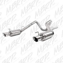 Load image into Gallery viewer, MBRP 05-09 Ford Shelby GT500 / GT Dual Split Rear Street Version 4in Tips T409 Exhaust System - DTX Performance