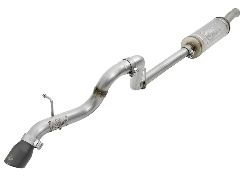 aFe MACH Force-Xp 2.5in 409SS Catback High-Tuck Exhaust 18-21 Jeep (JL) 3.6L 4-Door - Black Tip - DTX Performance