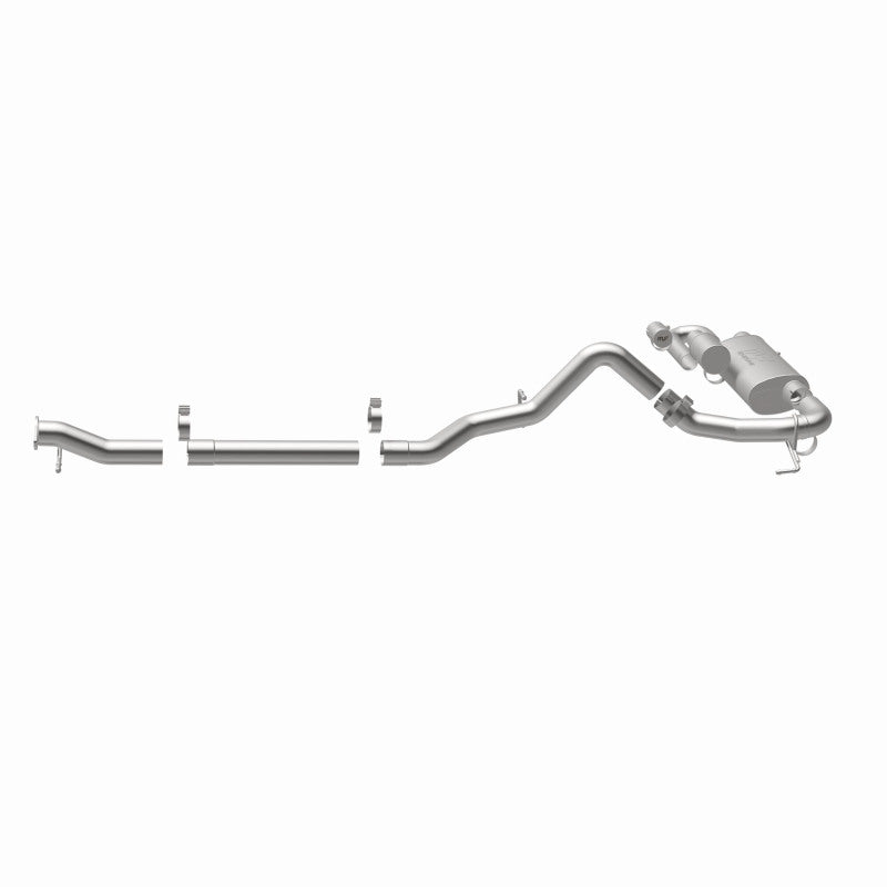 MagnaFlow 2021 Ford Bronco Overland Series Cat-Back Exhaust w/ Single Straight Driver Exit- No Tip - DTX Performance