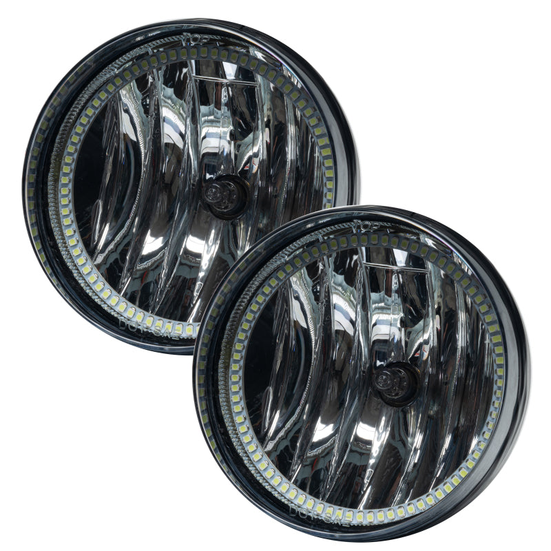 Oracle Lighting 07-14 GMC Sierra Pre-Assembled LED Halo Fog Lights -Red - DTX Performance