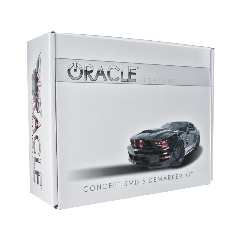 Oracle 10-14 Ford Mustang Concept Sidemarker Set - Tinted - Sterling Gray Metallic (UJ) - DTX Performance