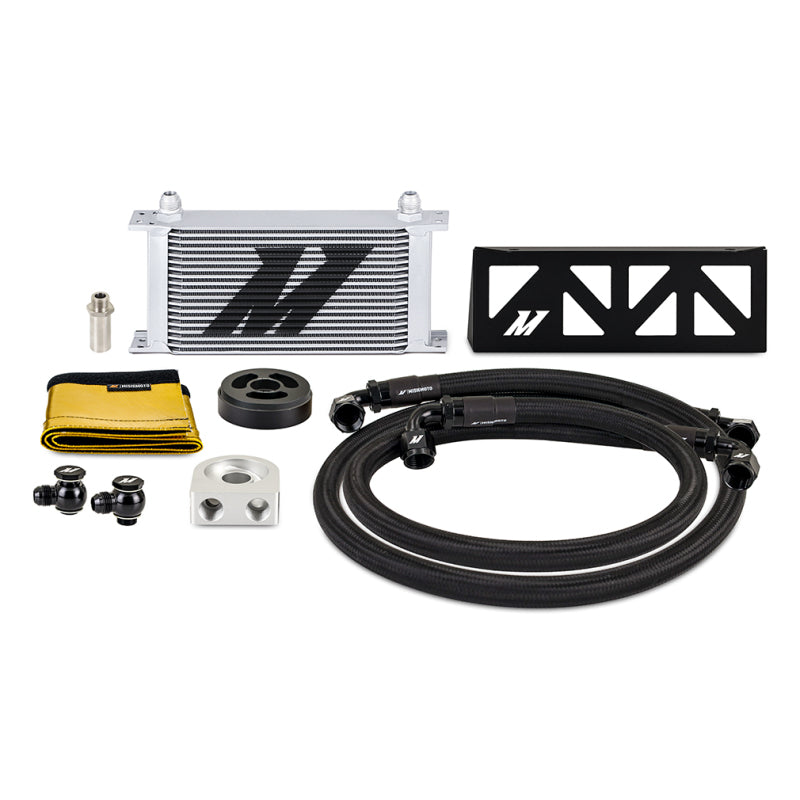 Mishimoto 2022+ Subaru BRZ/Toyota GR86 Oil Cooler Kit - Silver - DTX Performance