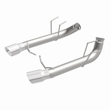 Load image into Gallery viewer, MagnaFlow 13 Ford Mustang Dual Split Rear Exit Stainless Axle-Back Cat Back Exhaust (Competition) - DTX Performance