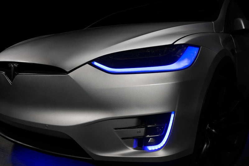 ORACLE Lighting 16-21 Tesla Model X Dynamic ColorSHIFT Headlight & Fog Light DRL Upgrade Kit - DTX Performance