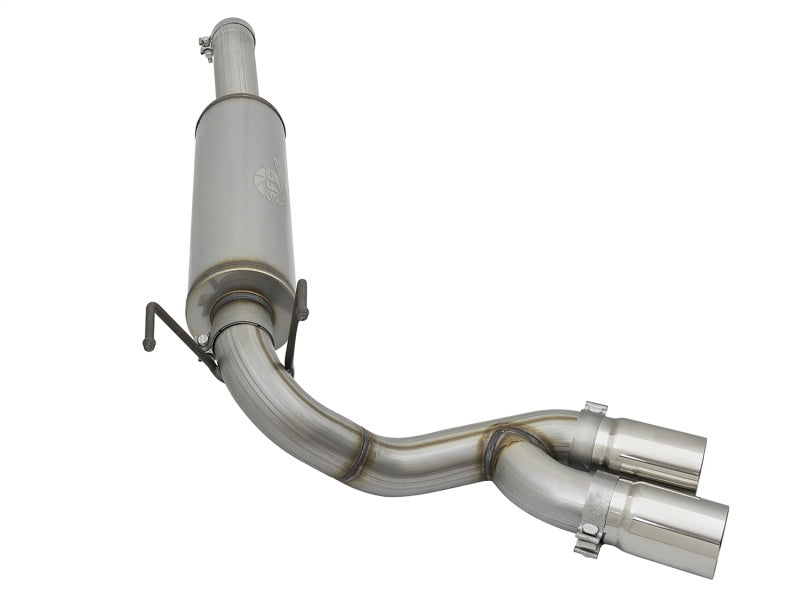 aFe POWER Rebel Series 3.5in 409 SS Cat Back Exhaust w/Pol Tips 14-17 RAM 2500/3500 V8-6.4L Hemi - DTX Performance